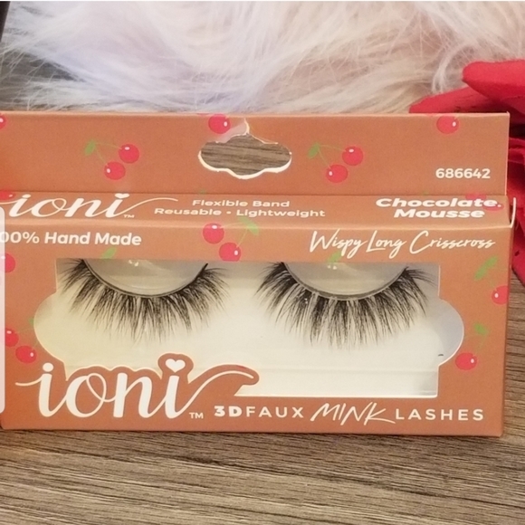 Faux Mink EyeLashes Chocolate Mousse with glue - Picture 2 of 10